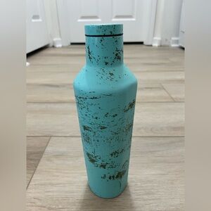 Corkcicle Bali blue Speckled canteen bottle